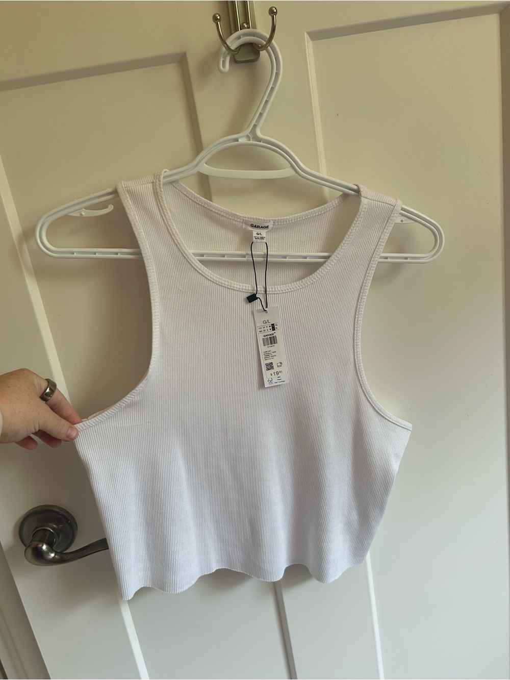 NWT White Garage “Kendall” Tank